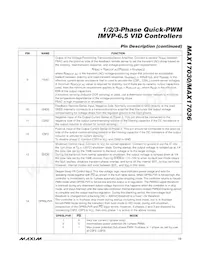 MAX17036GTL+T Datasheet Page 13