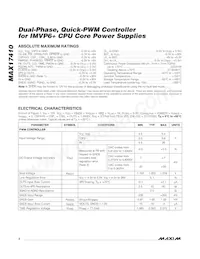 MAX17410GTM+T Datasheet Page 2