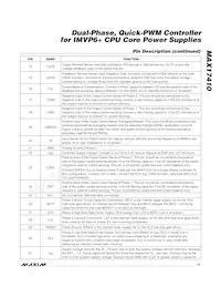 MAX17410GTM+T Datasheet Page 17
