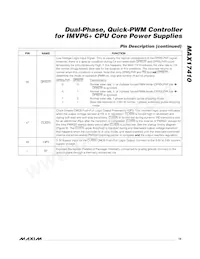 MAX17410GTM+T Datasheet Page 19