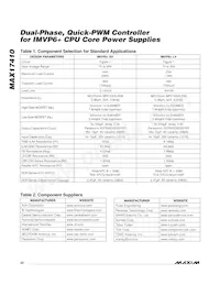 MAX17410GTM+T Datasheet Page 22