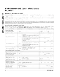 MAX1741EUB+T Datasheet Page 2