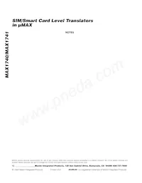 MAX1741EUB+T Datasheet Page 12