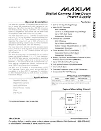 MAX1802EHJ+T Datasheet Cover