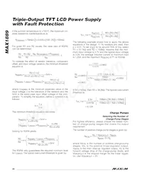 MAX1889ETE+T Datasheet Page 20