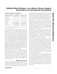 MAX1904BEAI+ Datasheet Page 13