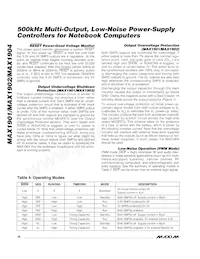 MAX1904BEAI+ Datasheet Page 18