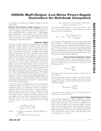 MAX1904BEAI+ Datasheet Pagina 21