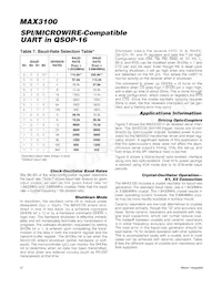 MAX3100EEE+TG05 Datasheet Page 12