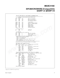 MAX3100EEE+TG05 Datasheet Page 21