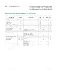 MAX3110ECWI+TG36 Datasheet Page 4