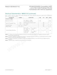 MAX3110ECWI+TG36 Datasheet Pagina 7