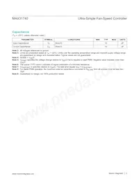 MAX31740ATA+ Datasheet Page 3