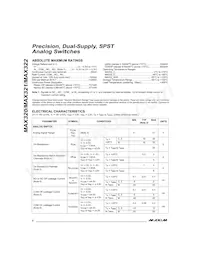 MAX321CUA+TG035 Datasheet Page 2