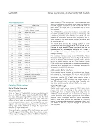 MAX335EUG+TG002 Datasheet Page 6