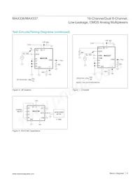 MAX337CWI+T Datasheet Page 9