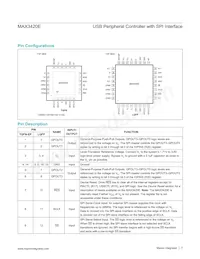 MAX3420EECJ+T Datasheet Page 7