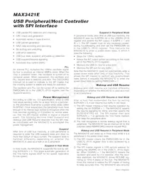 MAX3421EEHJ+CC2 Datasheet Page 22