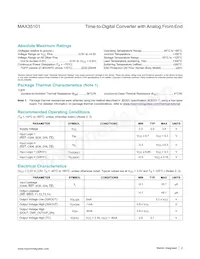 MAX35101EHJ+T Datasheet Page 2
