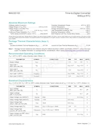 MAX35102ETJ+ Datasheet Page 2