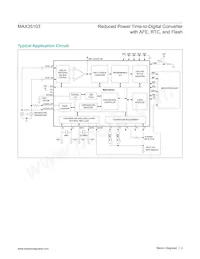 MAX35103EHJ+T Datasheet Page 2