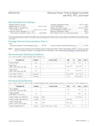 MAX35103EHJ+T Datasheet Page 3