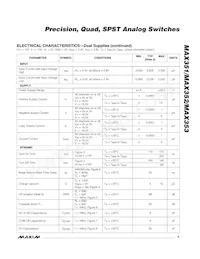 MAX352ESE+T Datasheet Page 3