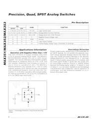 MAX352ESE+T Datasheet Page 6