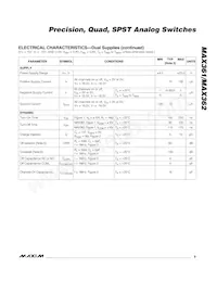 MAX362ESE+T Datasheet Page 3