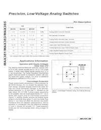 MAX381CSE+T Datasheet Page 8