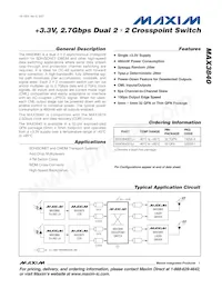 MAX3840ETJ+TG035 Datasheet Cover