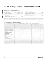MAX3840ETJ+TG035 Datasheet Page 2