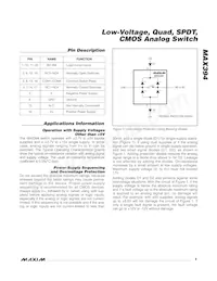 MAX394EWP+T Datasheet Page 9