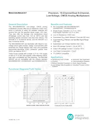 MAX396C/D Datenblatt Cover