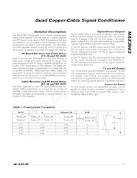 MAX3983UGK+TW數據表 頁面 11
