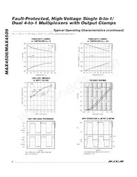 MAX4509CPE Datasheet Page 8
