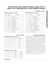 MAX4509CPE Datasheet Page 9