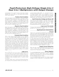 MAX4509CPE Datasheet Page 11
