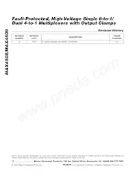 MAX4509CPE Datasheet Page 18