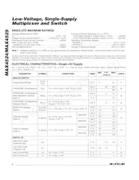 MAX4524ETB+ Datenblatt Seite 2