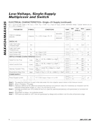 MAX4524ETB+ Datasheet Page 4