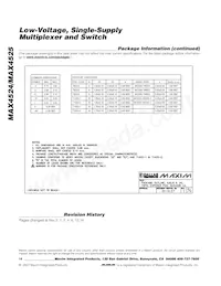 MAX4524ETB+ Datasheet Page 14