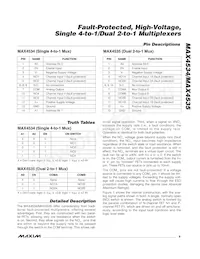 MAX4534CSD+T Datasheet Pagina 9