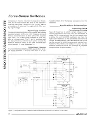 MAX4556ESE+T Datasheet Page 20