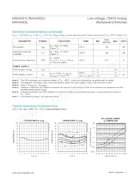 MAX4583LESE+T Datasheet Page 4
