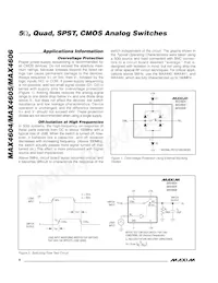 MAX4606ESE+T Datasheet Page 8