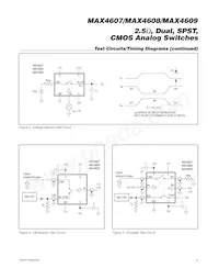 MAX4609ESE+T Datasheet Page 9