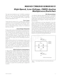MAX4618CEE+T Datasheet Page 9