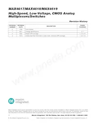 MAX4618CEE+T Datasheet Page 16