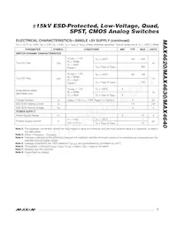 MAX4620ESD+T Datasheet Page 5
